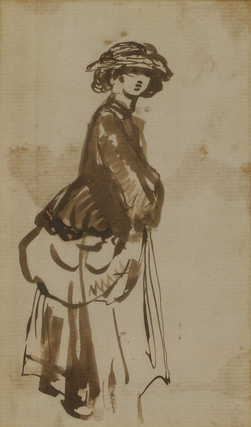 Lot 97 - Circle of George Romney (British, 1734-1802)