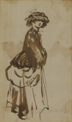 Lot 97 - Circle of George Romney (British, 1734-1802)