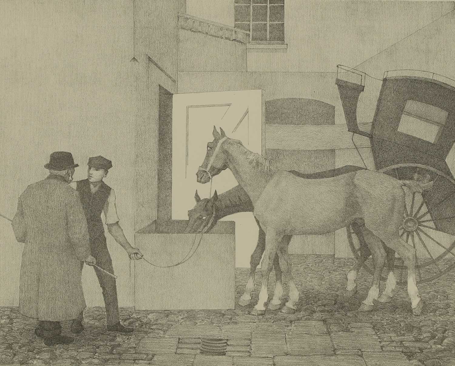 Lot 347 - Robert Polhill Bevan (British, 1865-1925)
