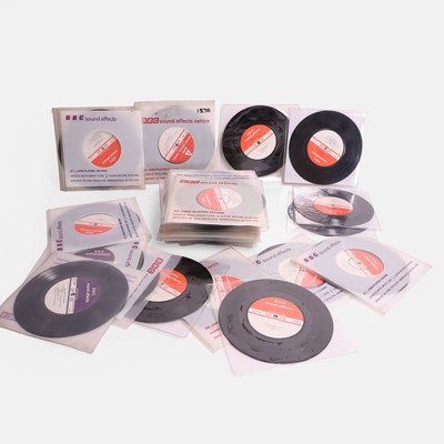 Lot 182 - A large group of BBC sound effects records