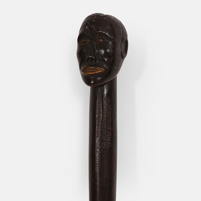Lot 247 - A Boer War prisoner-of-war walking stick