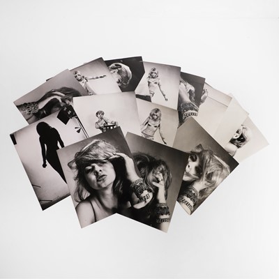 Lot 209 - Fourteen behind-the-scenes press photographs of Mandy Rice-Davies