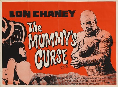 Lot 28 - 'The Mummy's Curse' film poster