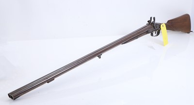 Lot 406 - A Chas Osbourne & Co double-barreled percussion sporting rifle