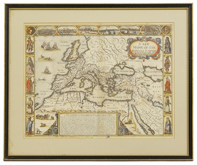 Lot 9 - SPEED, John: A New Mappe of the Romane Empire.