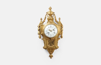 Lot 561 - A Louis XVI ormolu cased cartel clock