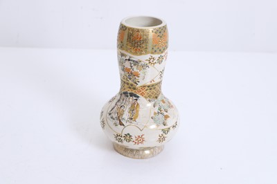 Lot 58 - A Japanese satsuma vase