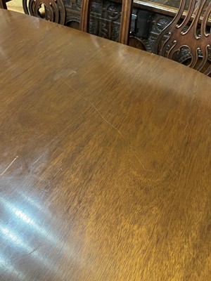 Lot 160 - A mahogany and nickel 'Oval Yacht Table' by Soane