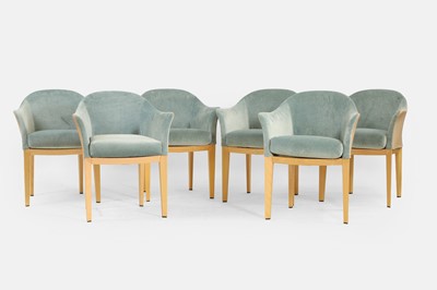 Lot 343 - A set of six 'Normal' dining chairs by Massimo Scolari for Giorgetti