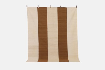 Lot 345 - A flat-weave wool rug