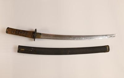 Lot 419A - A Japanese Wakizashi