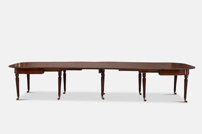 Lot 215 - A Regency mahogany extending dining table by Thomas Butler