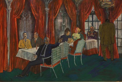 Lot 210 - Dominick Elwes (British, 1931-1975)