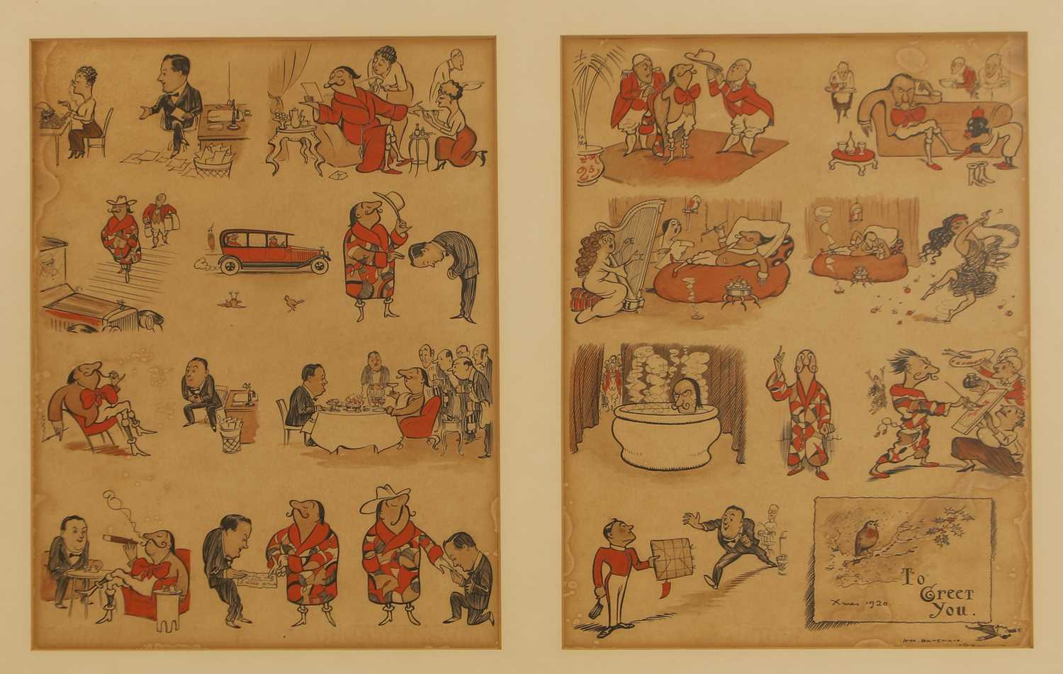 Lot 207 - Henry Mayo Bateman (British, 1887-1970)