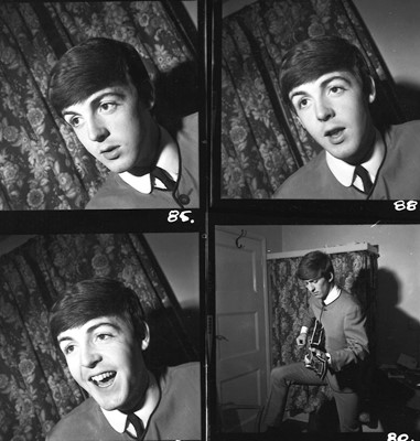 Lot 21 - The Beatles - The Leslie Bryce archive of contact sheets