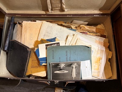 Lot 402 - The extensive archive of silversmith A E Jones