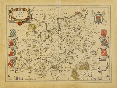Lot 23 - Blaeu: Surria Vernacule Surrey. c.1647.