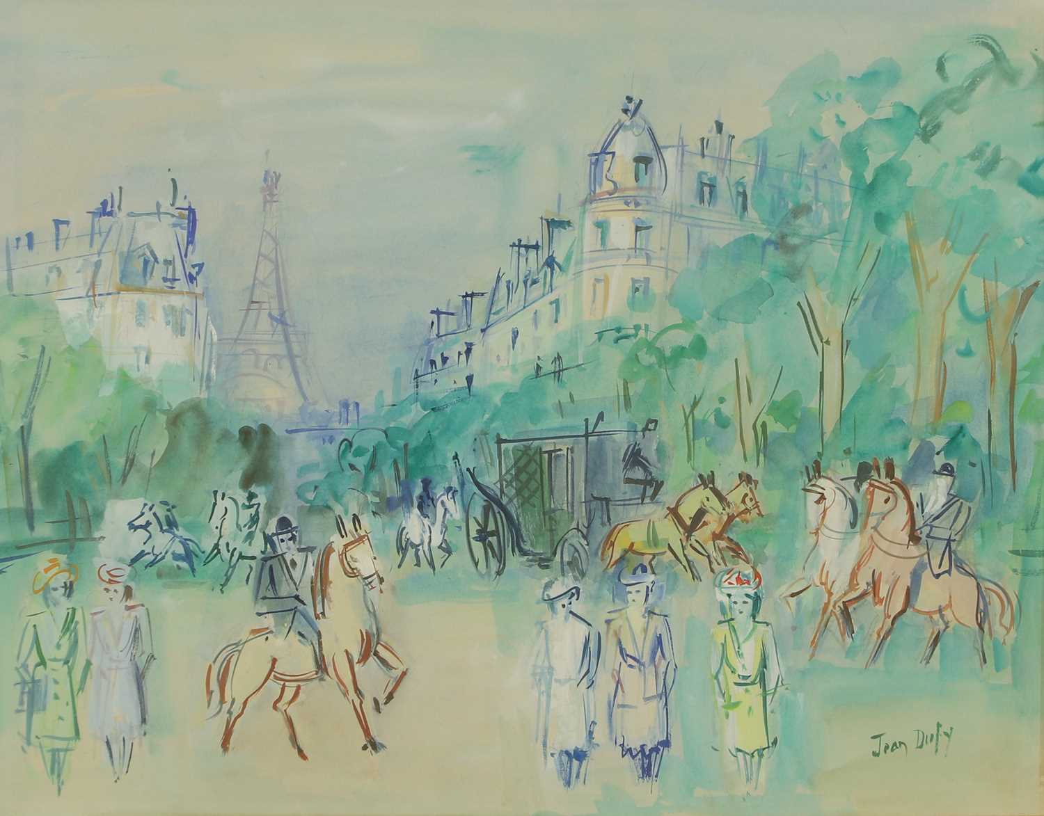 Lot 238 - Jean Dufy (French, 1888-1964)