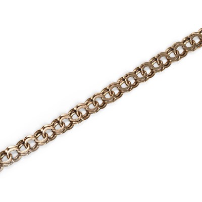 Lot 350 - A fancy link bracelet