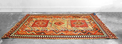 Lot 422 - A South West Persian Qashgai kilim