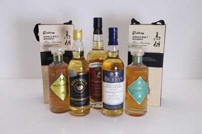 Lot 396 - A selection of Scotch whiskies