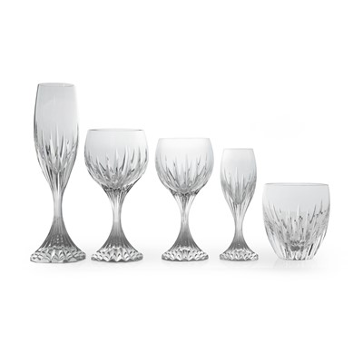 Lot 163 - A Baccarat 'Masséna' cut-glass table service