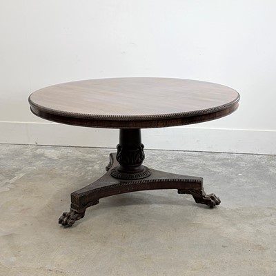 Lot 508 - A Regency rosewood centre table
