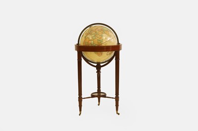 Lot 72 - A Regency-style mahogany library globe