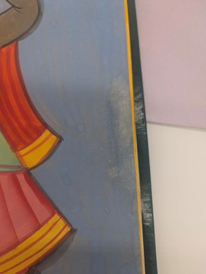 Lot 263 - An album of ten Indian Kalighat paintings of local tradesmen and women