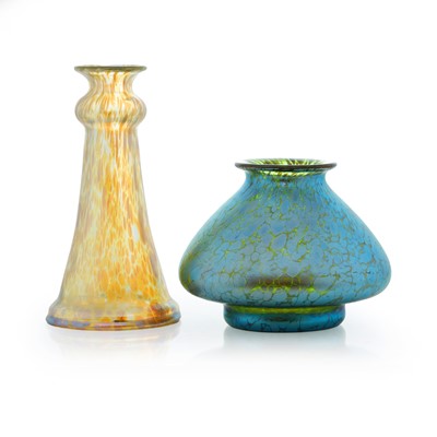 Lot 71 - Two Loetz 'Papillon' glass vases