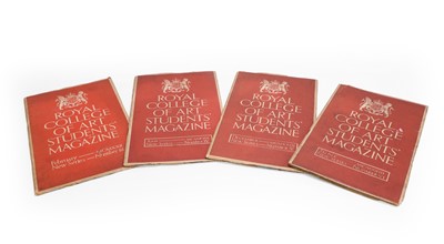 Lot 40 - Royal College of Art Students' Magazine; 4 Number: New series, No. 3: Feb. 1922; No.