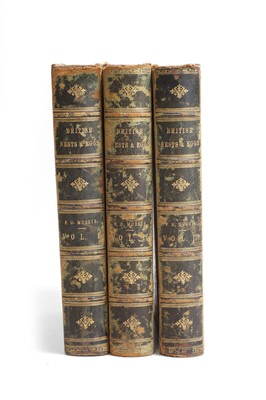 Lot 55 - Morris, FO: A Natural History of the Nests and Eggs of British Birds, in 3 Volumes.