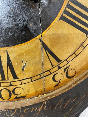 Lot 164 - A tavern clock by Richard Kenfield of Winchester