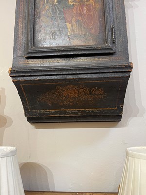 Lot 164 - A tavern clock by Richard Kenfield of Winchester