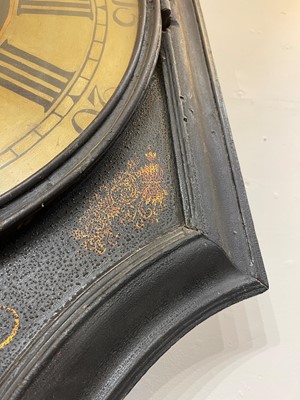 Lot 164 - A tavern clock by Richard Kenfield of Winchester
