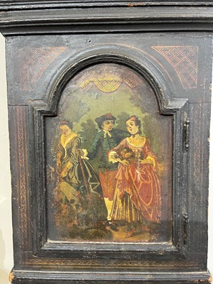 Lot 164 - A tavern clock by Richard Kenfield of Winchester