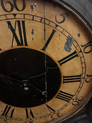 Lot 164 - A tavern clock by Richard Kenfield of Winchester