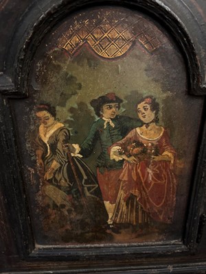 Lot 164 - A tavern clock by Richard Kenfield of Winchester