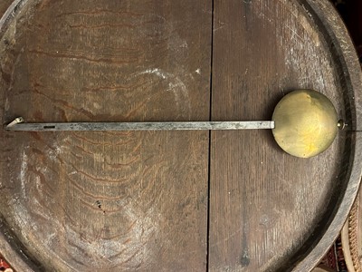 Lot 164 - A tavern clock by Richard Kenfield of Winchester