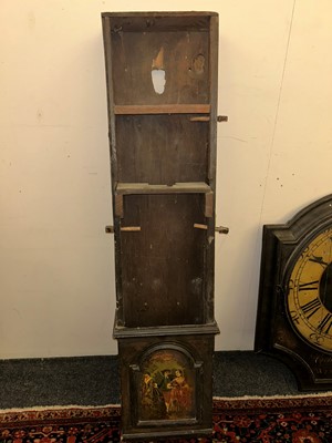 Lot 164 - A tavern clock by Richard Kenfield of Winchester
