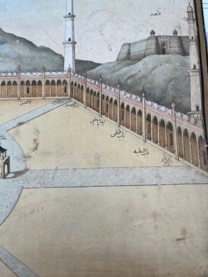 Lot 302 - A three-quarter aerial of the Sacred Enclosure 'Masjid al-Haram' in Mecca