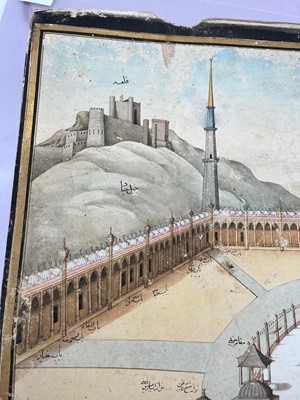 Lot 302 - A three-quarter aerial of the Sacred Enclosure 'Masjid al-Haram' in Mecca