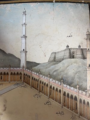 Lot 302 - A three-quarter aerial of the Sacred Enclosure 'Masjid al-Haram' in Mecca