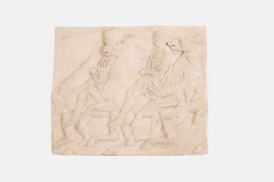 Lot 255 - A plaster panel