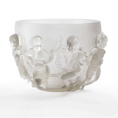 Lot 154 - A Lalique 'Luxembourg' glass bowl