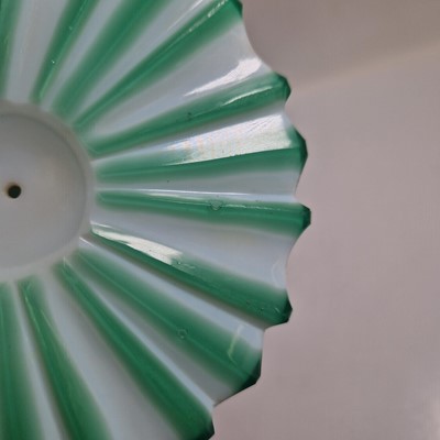 Lot 52 - A very large Biedermeier glass vase and cover