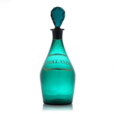 Lot 29 - A Regency glass decanter