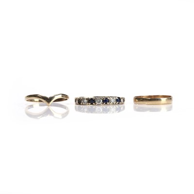 Lot 241 - A group of three rings