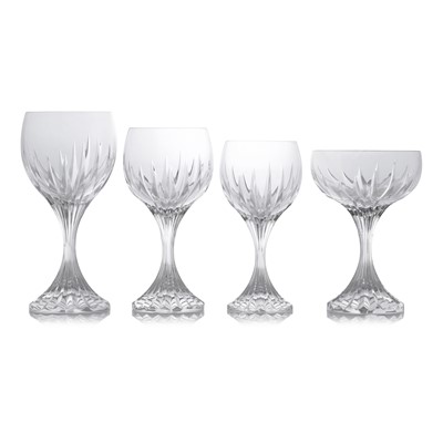 Lot 161 - A Baccarat 'Masséna' cut-glass table service