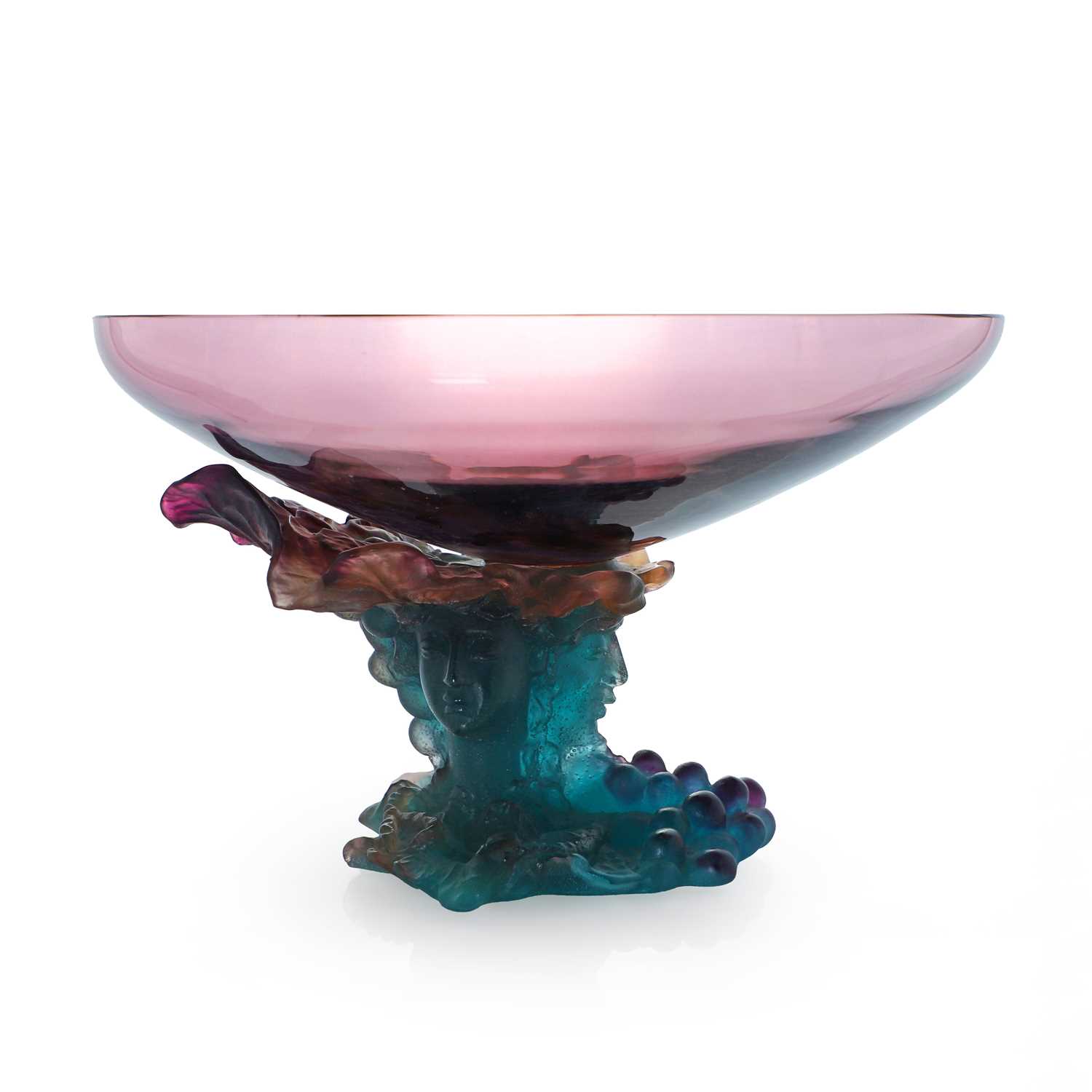 Lot 157 - A Daum pâte-de-verre glass bowl